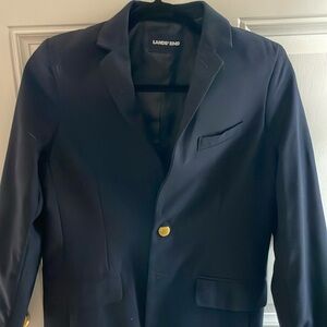 Lands end navy blazer kids size 14